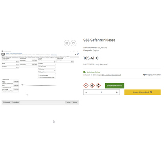 CSS Gefahrenhinweise