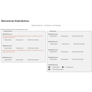 CSS Formular und Retouren Manager